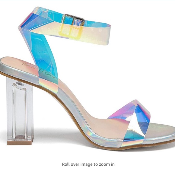 Shoes - Holographic Heels